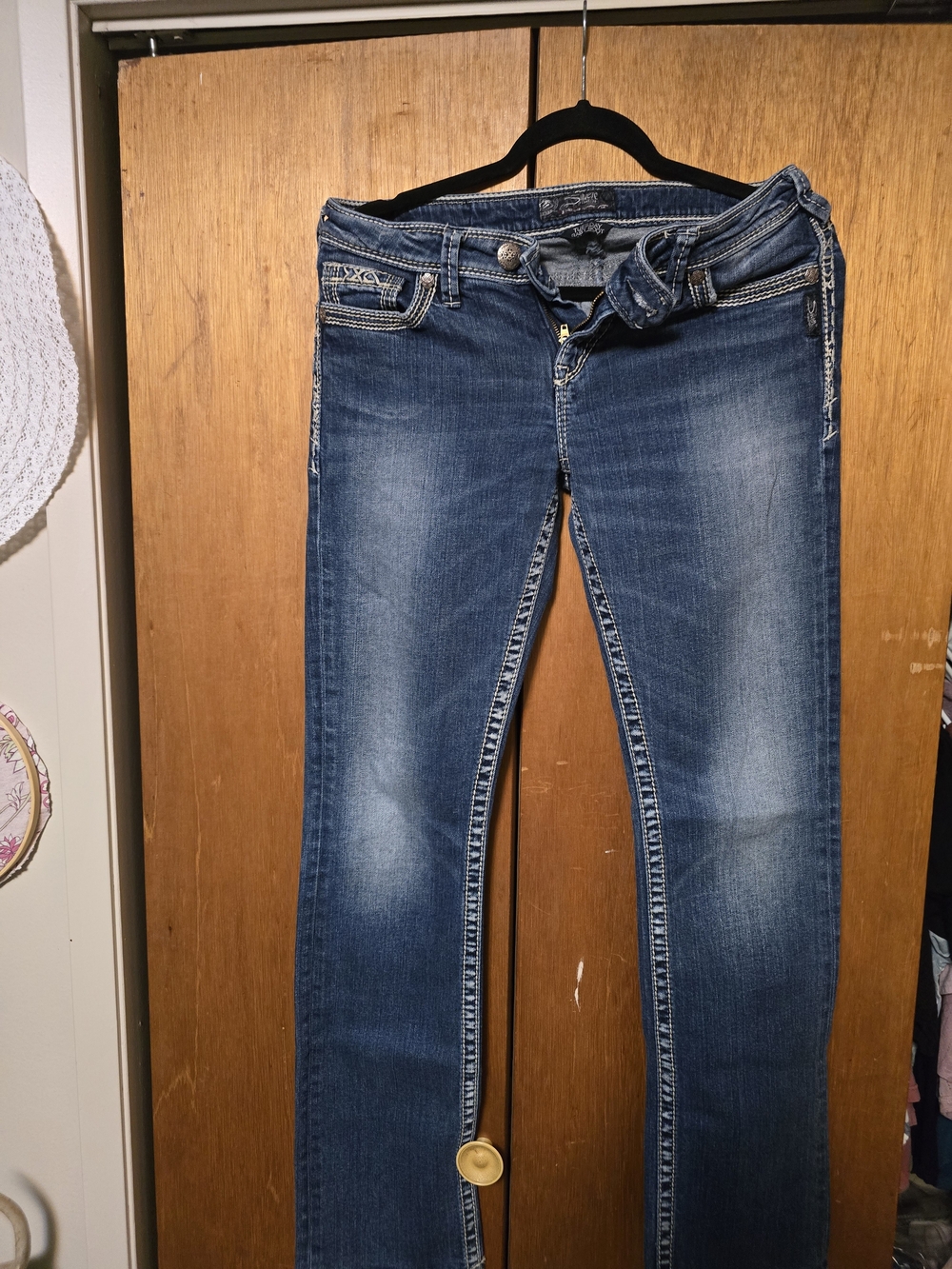 Silver Jeans Women’s Dark Blue Skinny Jeans